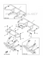 BUMPER voor Yamaha YFM125A 2013