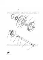 STARTMOTOR KOPPELINGS voor Yamaha YFM125A 2013