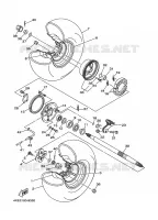 ACHTERWIEL voor Yamaha YFM250 2000