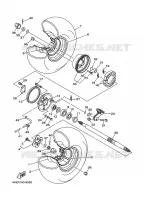 ACHTERWIEL voor Yamaha YFM250 2000