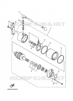 STARTMOTOR voor Yamaha YFM250 2000