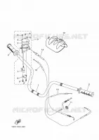 STUUR / KABEL voor Yamaha YFM300 2012