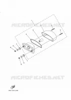 ACHTERLICHT 2 voor Yamaha YFM300 2012