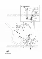 STUURSCHAKELAAR / HEVEL voor Yamaha YFM300 2012