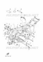 FRAME voor Yamaha YFM300 2013