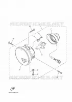 KOPLAMP voor Yamaha YFM300 2013