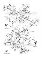 KOPLAMP / KNIPPERLICHT (N0A3) voor Yamaha YFM350R 2006