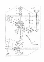 CARBURATEUR  voor Yamaha YFM350R 2011