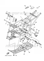 FRAME voor Yamaha BRUIN 350 2WD 2004