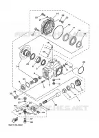 AANDRIJFAS voor Yamaha YFM350A 2008