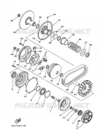 STARTMOTOR KOPPELINGS voor Yamaha YFM350AS  2006