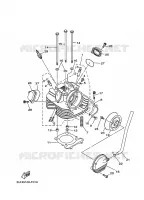 CILINDERKOP voor Yamaha YFM350FWA 2007