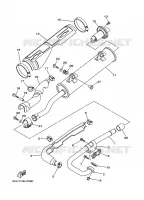 UITLAAT voor Yamaha YFM350FWA 2011