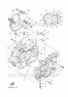 CARTERDELEN voor Yamaha YFM350FWA 2012