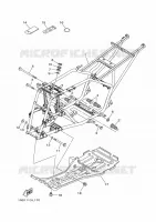 FRAME voor Yamaha YFM350FWA 2012