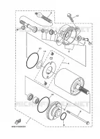 STARTMOTOR voor Yamaha YFM350FW-X 1999