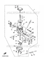 CARBURATEUR  voor Yamaha YFM350FW-X 1999