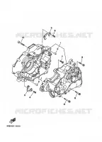 CARTERDELEN voor Yamaha YFM350FW-X 1999
