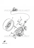 DYNAMO voor Yamaha YFM350FW-X 1999