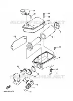 INLAAT voor Yamaha YFM350FW-X 1999