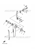 NOKKENAS / KETTING voor Yamaha YFM350FW-X 1999