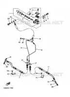 REMPOMP VOOR voor Yamaha YFM350FW-X 1999