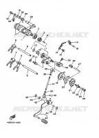 SCHAKELWALS voor Yamaha YFM350FW-X 1999