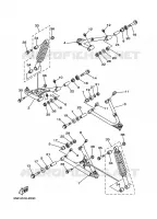 OPHANGING / WIEL VOOR voor Yamaha YFM350X  2003