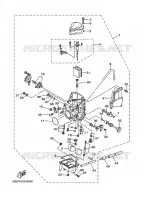 CARBURATEUR  voor Yamaha YFM350X  2004