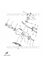 NOKKENAS / KETTING voor Yamaha YFM400AN 2004