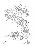 STARTMOTOR KOPPELINGS voor Yamaha YFM400FW 2002