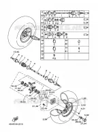 VOORWIEL voor Yamaha YFM400FW 2002
