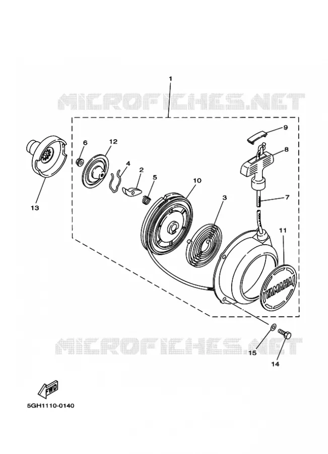 STARTMOTOR Yamaha QUAD 400 2003 KODIAK  YFM400FWAN YFM4FAR KODIAK 400