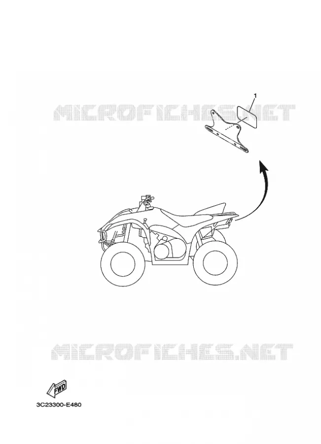 ELECTRISCH 2 Yamaha QUAD 450 2006 WOLVERINE 4WD  YFM450FAS YFM45FXV WOLVERINE 4WD