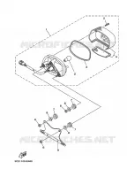 ACHTERLICHT 2 voor Yamaha YFM450FAS  2008