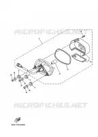 ACHTERLICHT voor Yamaha YFM450FAS  2008