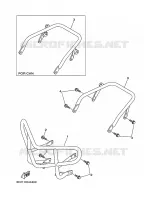 BUMPER voor Yamaha YFM450FAS  2008