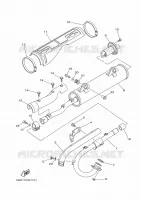 UITLAAT voor Yamaha GRIZZLY 450 IRS INDEPENDENT SUSPENSION 2010