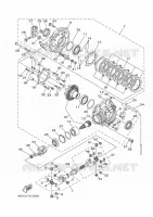 AANDRIJFAS voor Yamaha GRIZZLY 450 IRS INDEPENDENT SUSPENSION 2010