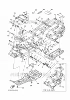 FRAME voor Yamaha GRIZZLY 450 IRS INDEPENDENT SUSPENSION 2010