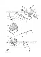 SCHAKEL STANG / PEDAAL voor Yamaha GRIZZLY 450 IRS INDEPENDENT SUSPENSION 2010