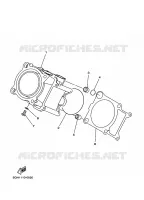 CILINDER voor Yamaha GRIZZLY 450 IRS INDEPENDENT SUSPENSION CAMO 2010