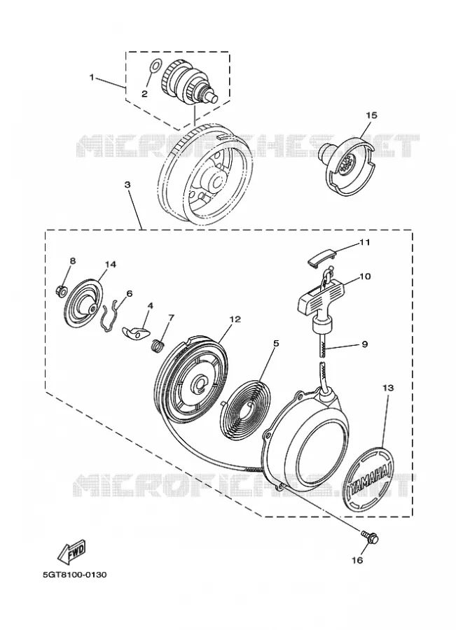 STARTMOTOR Yamaha QUAD 600 2000 YFM  YFM600FWA