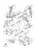 OPHANGING / WIEL VOOR voor Yamaha YFM660FWA  2002