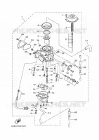 CARBURATEUR  voor Yamaha YFM660FWA  2003