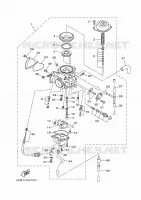 CARBURATEUR  voor Yamaha YFM660FWA  2005
