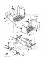 STANDAARD / VOETSTEUN voor Yamaha YFM660FWA  2005