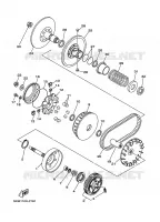 STARTMOTOR KOPPELINGS voor Yamaha YFM660FWA  2005