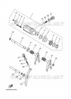 SCHAKELWALS voor Yamaha YFM660FWA  2007