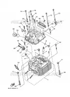 CILINDERKOP voor Yamaha YFM660R 2001